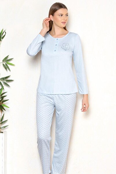 Alperi Seasonal Long Sleeve Pajama Set Viscose 790-27
