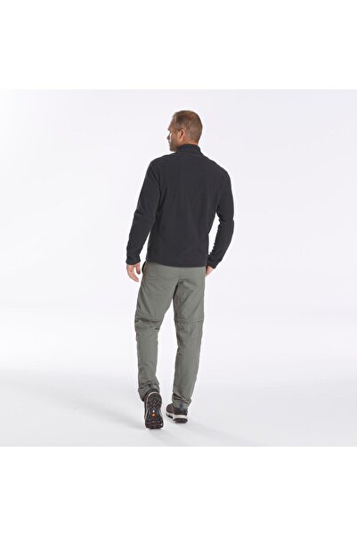 Decathlon Ανδρικό παλτό Quechua Outdoor Fleece - Μαύρο - MH100