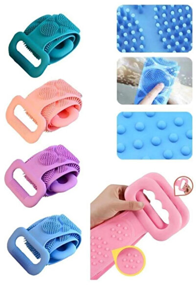 Hombak دش حمام تدليك فعال للجسم والظهر وكامل الجسم غسل منشفة فرشاة سطح دش منش...