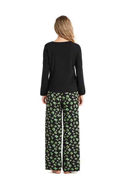 Blackspade Women's Black Pajama Set - 60507