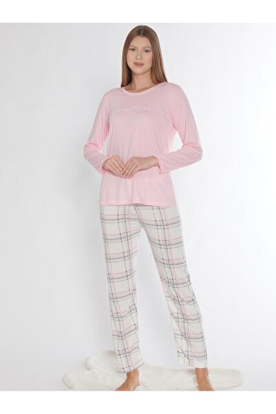 Alperi Long Sleeve Seasonal Pajama Set Viscose 790-80