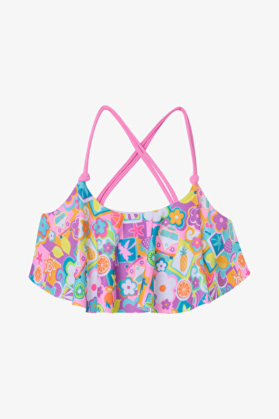 Penti Σετ μπικίνι με βολάν για κορίτσια σε λειτουργία διακοπών