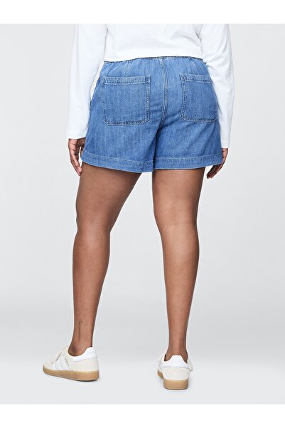 GAP Kadın Mavi Denim Şort