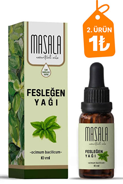 Masala Saf Fesleğen Yağı 10 ml.