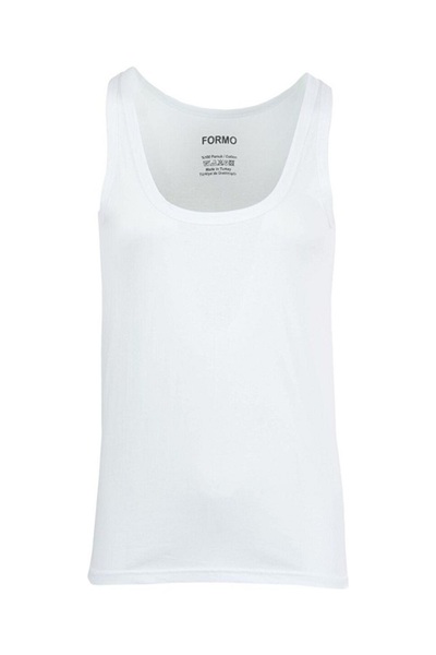 FORMO Ανδρικό εσώρουχο από βαμβακερό χτενισμένο βαμβάκι με λουράκια, 2 τεμάχια