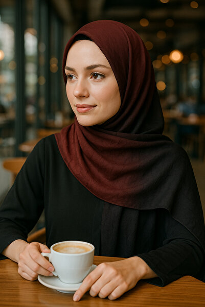 Onur Şal - Yeni Ürün Degrade Renk Geçişli Bambu Kıraşlı Şal Kullanımı Rahat M...