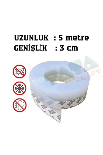 3M RÜZGAR KESİCİ KAPI PENCERE YALITIM BANTI KENDİNDEN YAPIŞKANLI silikon pvc