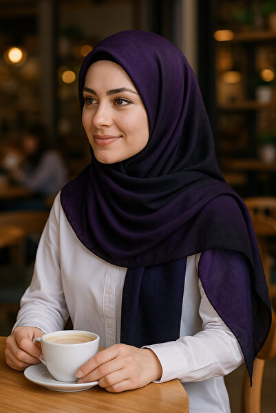 Onur Şal - Yeni Ürün Degrade Renk Geçişli Bambu Kıraşlı Şal Kullanımı Rahat M...