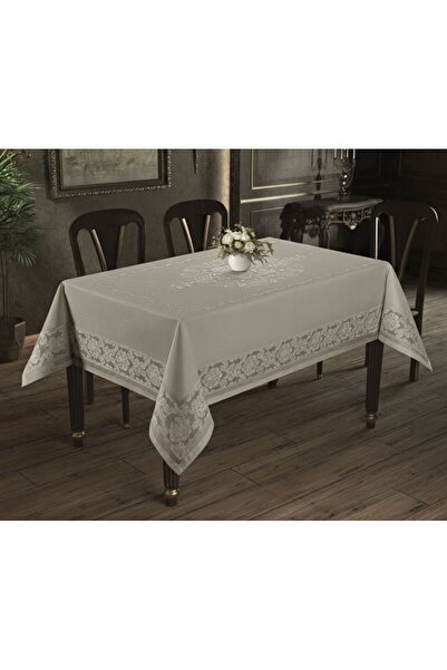 cacao home Jumbo Masaörtüsü Dertsiz Leke Tutmaz Sıvı Geçirmez Masa Örtüsü