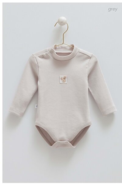 Caramell Half Fisherman Basic Snap Body Gray