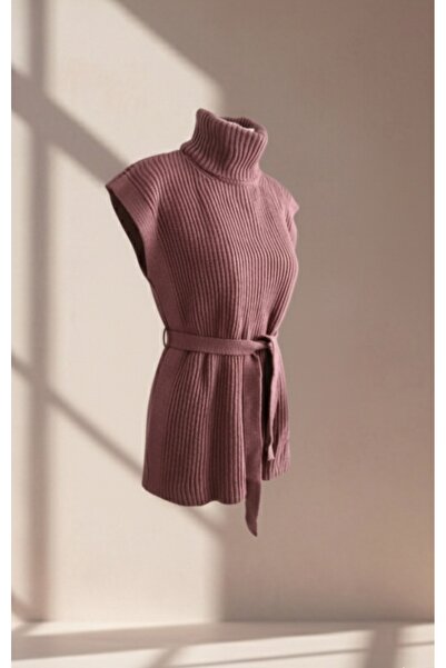 Cebera MG Women's Turtleneck Sweater Vest