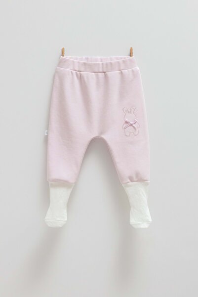 Caramell Cute Rabbit Socks Baby Pants Lilac