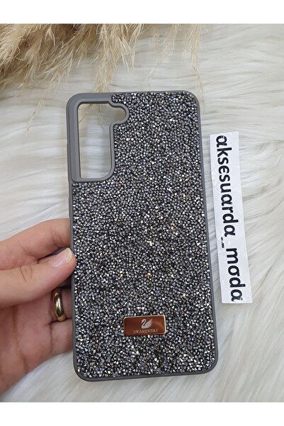 Aksesuarda Moda SAMSUNG GALAXY S20FE Uyumlu Lüks Swrovski Taşlı Kılıf