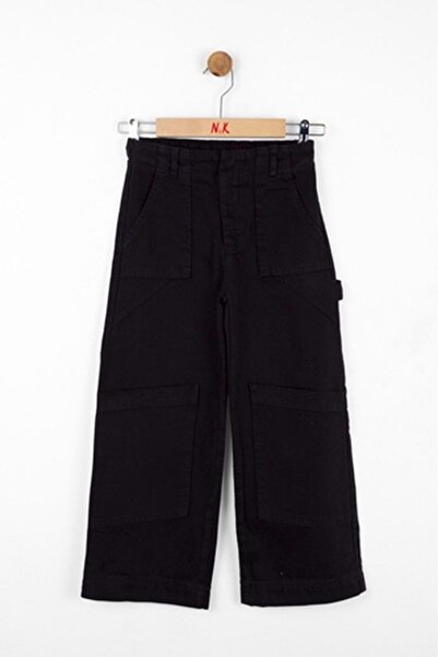 nk kids PANTALONI CU BOL DE BUZUNARE Negru