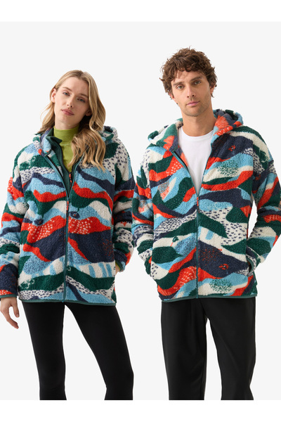 Blackspade Unisex Termal Polar Ceket 20003 - Desenli