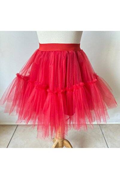 Gala tütülü kabarık kız çocuk etek