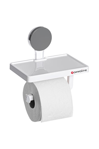 awwaline Suport hartie igienica cu raft depozitare telefon sau alte accesorii...