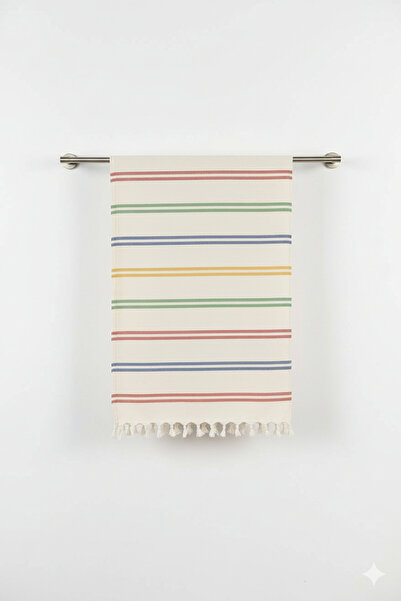 Miabella Home Large Size Bath Towel 100% Cotton Unisex Striped Bath & Body Towel Shower Towel Quick Dry