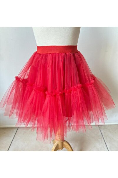 Gala tütülü kabarık kız çocuk etek