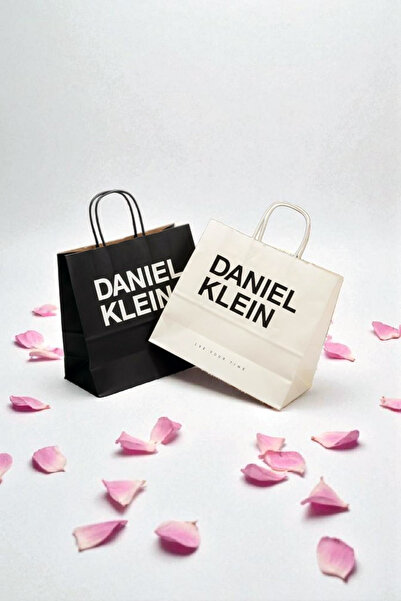 Daniel Klein Yeni Model Kesme Camlı Çelik Bilezik Siyah Kadın Kol Saati + Zirkon Taşlı Bileklik