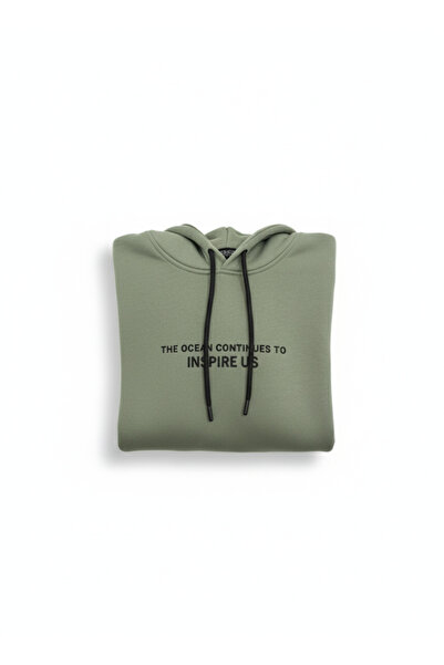 QUO Ανδρικό φούτερ The Ocean Written