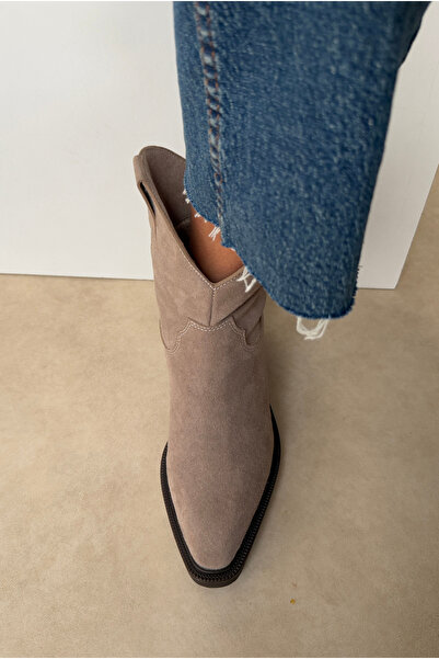 Mupa Shoes Γυναικείες Μπότες MINK SUEDE