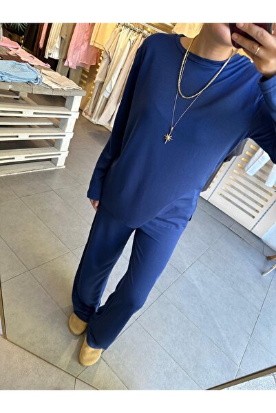 floral fashıon Pike Modal Fabric Women's Tracksuit Set Tiril Tiril Is a Flowy Thin Fabric. Premium Quality Cotton Fabric