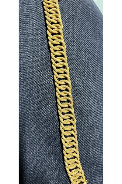 ZAVİRA Uzay Yolu Modeli, 2 Cm En, 22 Ayar Altın Kaplama, Yüksek Kalite Halka ...