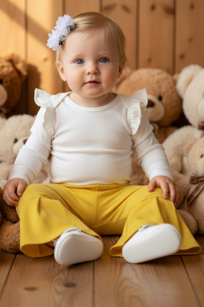 Parla Kids Kız Bebek Tayt Toka Takım