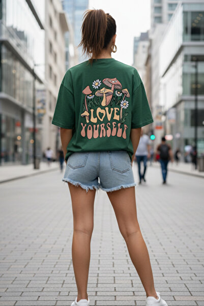 UNCİA OUTDOORS tricou cu imprimeu malkoçbey love yourself