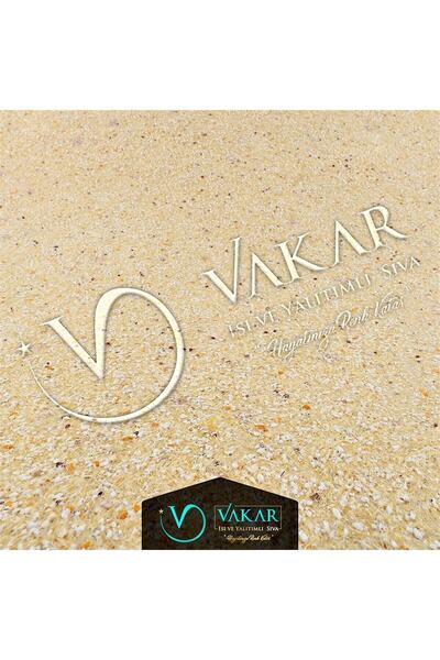 Vakar 2KG 10M2 Isı Ve Ses Yalıtımlı Canlı İpek Dekoratif Sıva Highlight -01 K...