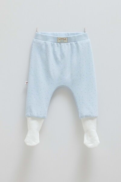 Caramell بنطلون أطفال ناعم بألوان فاتحة أزرق