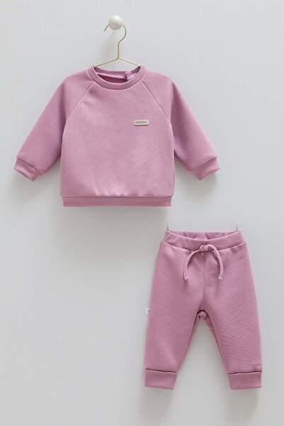 Caramell Basic Kiz Armali Üç İpli̇k Alt Üst Takim Lila
