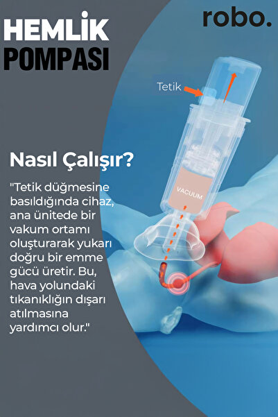ROBO Hemlik Pompası İlk yardım Cihazı