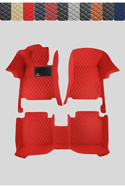 Miren Peugeot 307 2005-2008 Uyumlu 5d Havuzlu Suni Deri OTO PASPAS (Koyu kahv...