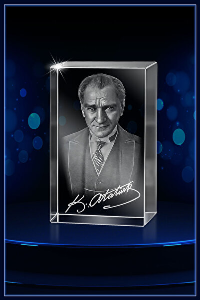 3dKristalim 3d Kristal Atatürk 25