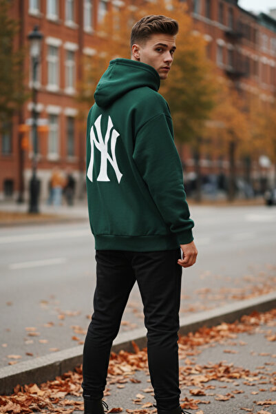 UNCİA OUTDOORS Φούτερ Unisex με στάμπα με κουκούλα