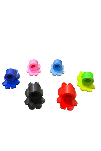 Buki'nin Atölyesi 3D Captain America Figured Pen Head and Pencil A06 Set of 2