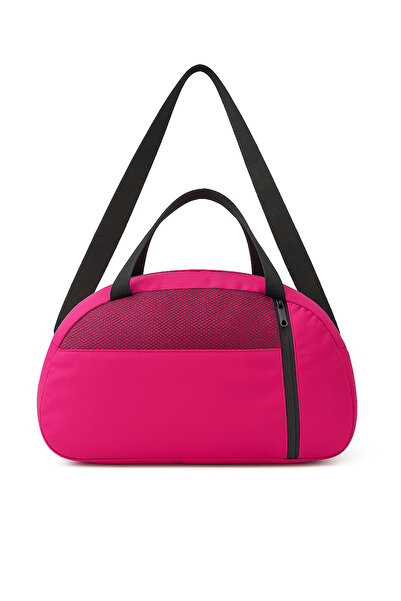 KAFF Μικρή ροζ τσάντα ταξιδιού με ρυθμιζόμενο λουράκι ώμου με μπροστινή τσέπη-0833