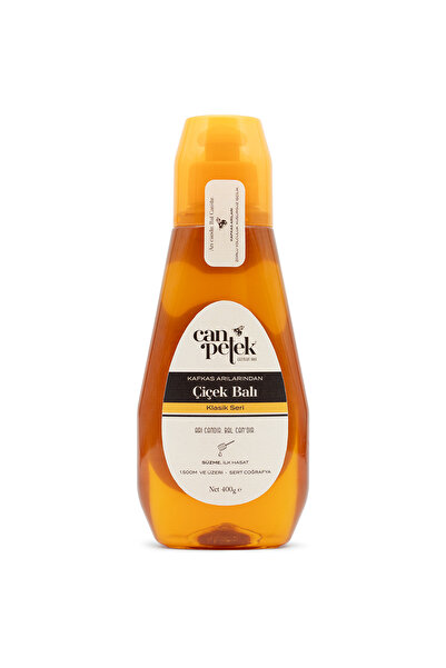 Canpetek Süzme Çiçek Balı Çıt Kapak 400 gr