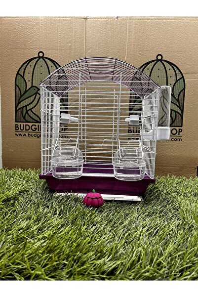 islandtoys ÇİFT KAPILI 30x23x37(YÜKSEKLİK) ÇEKMECELİ ADATOYS BUDGİESHOP MUHABBET KUŞU KAFESİ