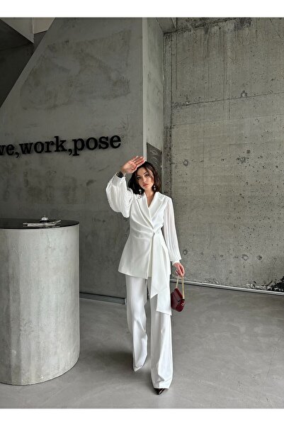 Vuntal BUTİK ŞİFON KOLLU İKİLİ TAKIM