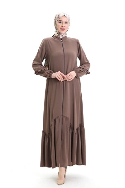 GÖZDE GİYİM UMRELİK BÜZGÜLÜ FERACE