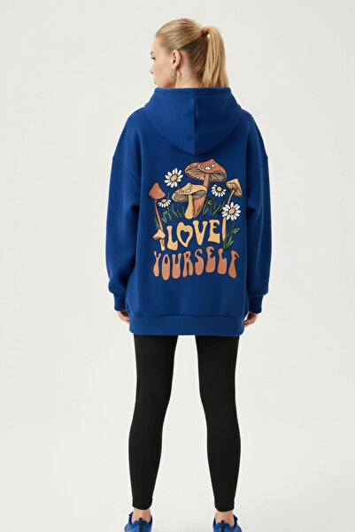 UNCİA OUTDOORS Φούτερ Unisex με στάμπα με κουκούλα