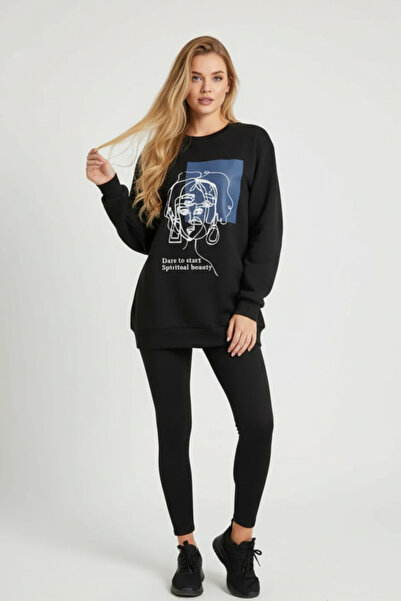 UNCİA OUTDOORS Unisex Oversize Εκτυπωμένο