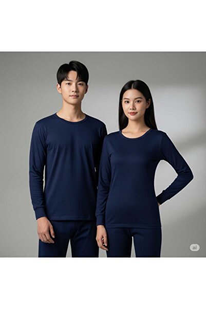 Isıl Termal | Унисекс зимни термобельо (тъмно синьо, 1 брой)