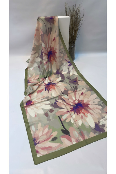 Onur Shawl - New Trend Colors Watercolor Pattern Fashion Soft Shawl Seasonal Fabric Quality Store