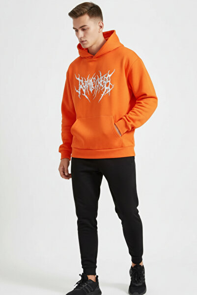 UNCİA OUTDOORS Φούτερ Unisex Oversize με στάμπα