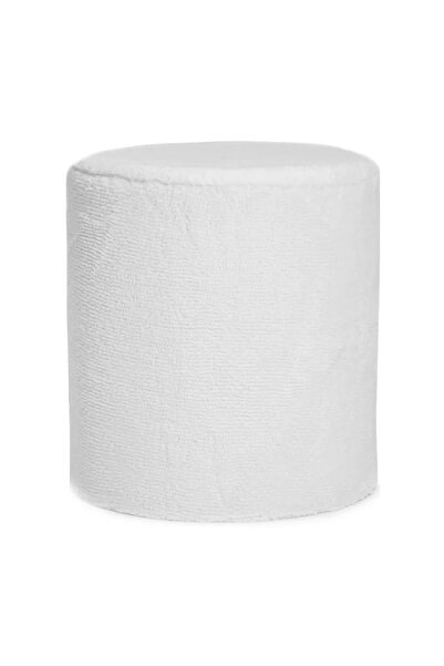 Zem Remy Puf, Welsoft Kumaş Beyaz