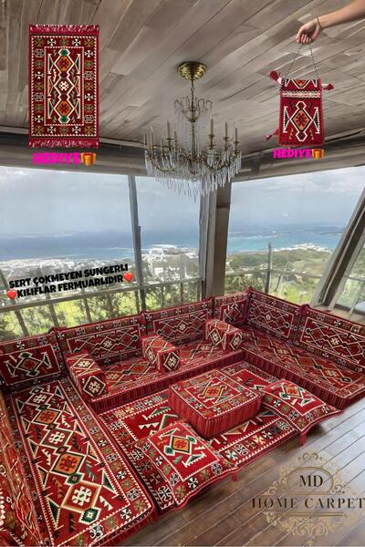 md home carpet Şark Köşesi Takımı %100 Yerli Üretim | Özel Dokuma Kumaş | 10 ...